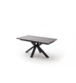 Stół Rozkładany NAGANO 160 Cm - 200 Cm - 240 Cm ceramika w optyce ciemnego drewna*MCA Clearance