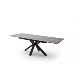 Stół Rozkładany NAGANO 160 Cm - 200 Cm - 240 Cm ceramika w optyce ciemnego drewna*MCA Clearance