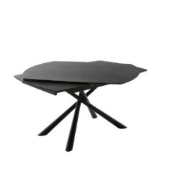 Stół Rozkładany NICOSIA 130 Cm - 190 Cm Ceramika antracyt*MCA Clearance