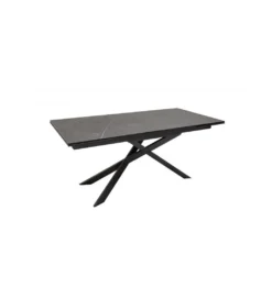 Stół rozkładany ONTARIO Euphoria 180 Cm - 220 Cm - 260 Cm Ceramika W Optyce grafitu*Invicta Interior