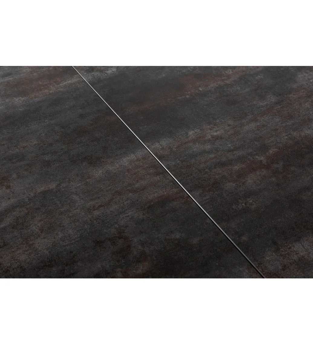 Stół Rozkładany ONTARIO Euphoria 180 Cm - 220 Cm - 260 Cm ceramika antracytowy Lava*Invicta Interior New