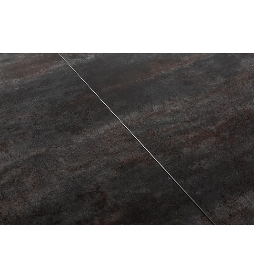 Stół Rozkładany ONTARIO Euphoria 180 Cm - 220 Cm - 260 Cm ceramika antracytowy Lava*Invicta Interior New