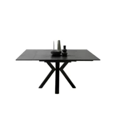 Stół rozkładany PALLINI 150 cm x 90 cm - 120 cm - 150 cm ceramika antracytowy*MCA Sale