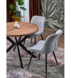 Stół rozkładany PERONI II 100 cm - 250 cm w optyce drewna orzech*Halmar Hot