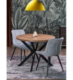 Stół rozkładany PERONI II 100 cm - 250 cm w optyce drewna orzech*Halmar Hot
