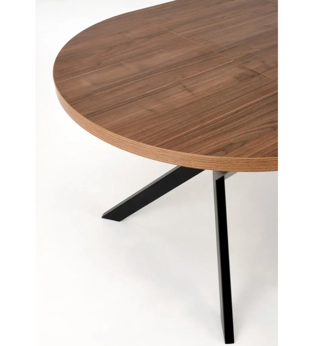 Stół rozkładany PERONI II 100 cm - 250 cm w optyce drewna orzech*Halmar Hot