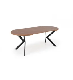 Stół rozkładany PERONI II 100 cm - 250 cm w optyce drewna orzech*Halmar Hot