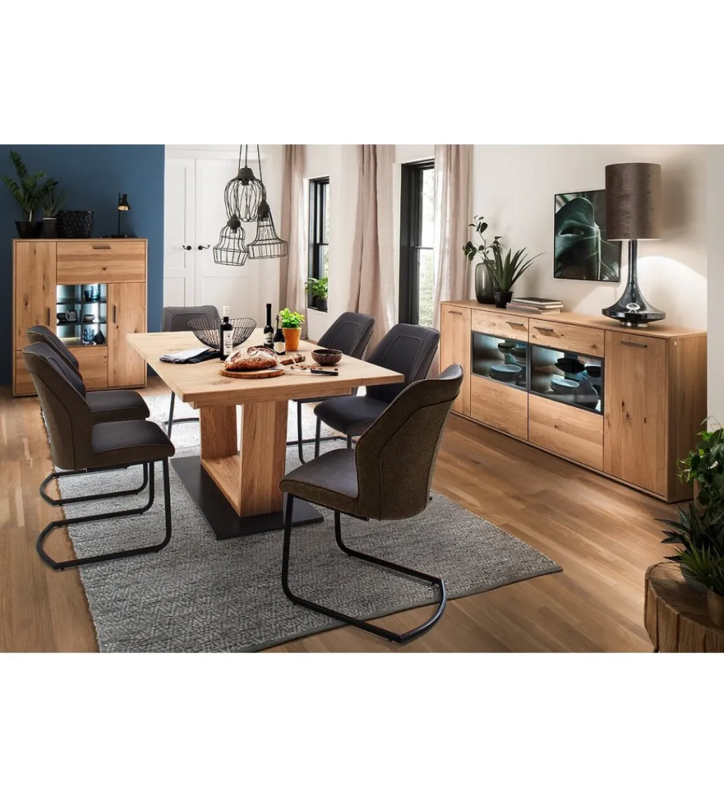 Stół rozkładany PORTLAND 180 cm - 280 cm w kolorze dębowym*MCA Best