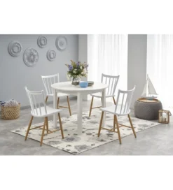 Stół rozkładany RINGO 102 cm - 142 cm biały*Halmar Discount
