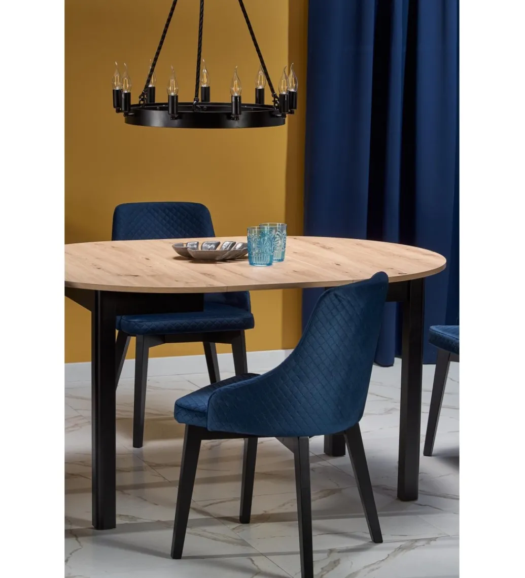Stół rozkładany RINGO 102 cm - 142 cm w kolorze dąb artisan*Halmar Clearance
