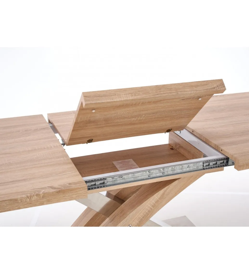 Stół rozkładany SANDOR 160 cm - 220 cm w kolorze dąb sonoma*Halmar Clearance