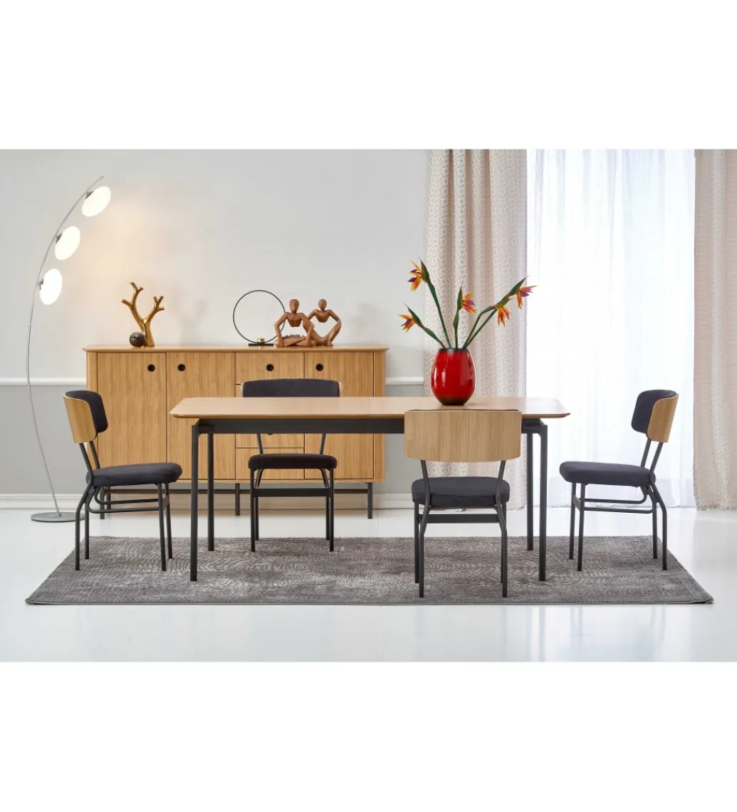 Stół rozkładany SMART 170 cm -250 cm w optyce dębu naturalnego*Halmar Sale