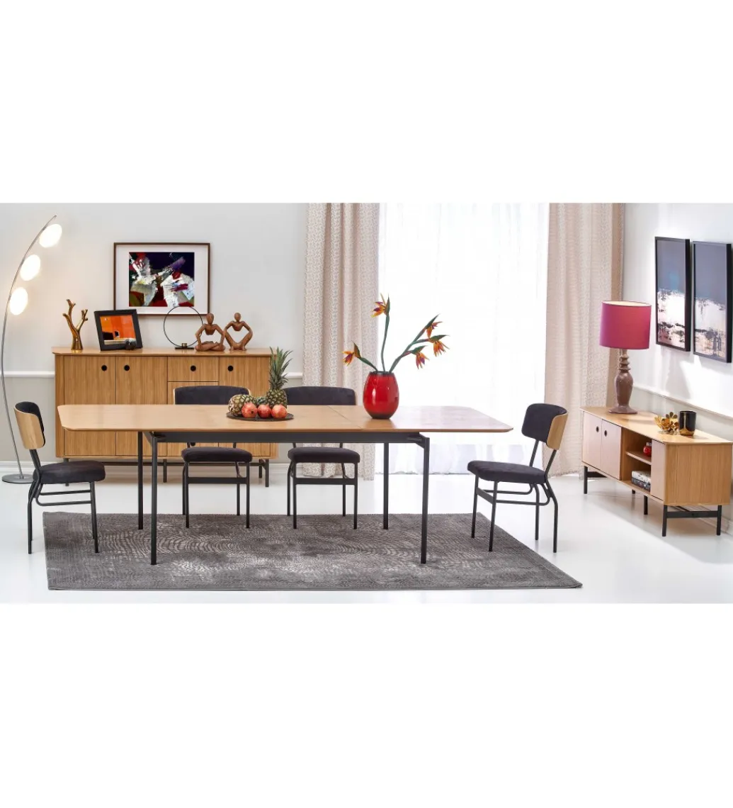 Stół rozkładany SMART 170 cm -250 cm w optyce dębu naturalnego*Halmar Sale