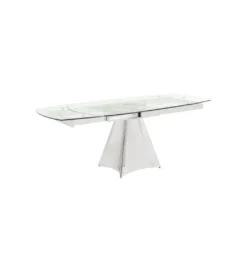 Stół rozkładany TEMPO od 137 do 205 cm szklany*KDesign Online