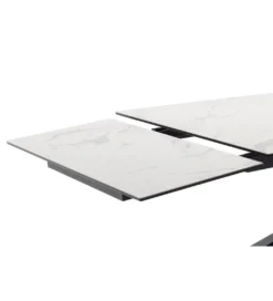 Stół rozkładany TESERO 200 cm - 250 cm - 300 cm ceramika w optyce kremowego marmuru*MCA Outlet