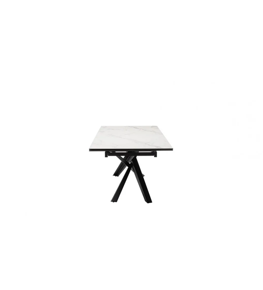 Stół rozkładany TESERO 200 cm - 250 cm - 300 cm ceramika w optyce kremowego marmuru*MCA Outlet