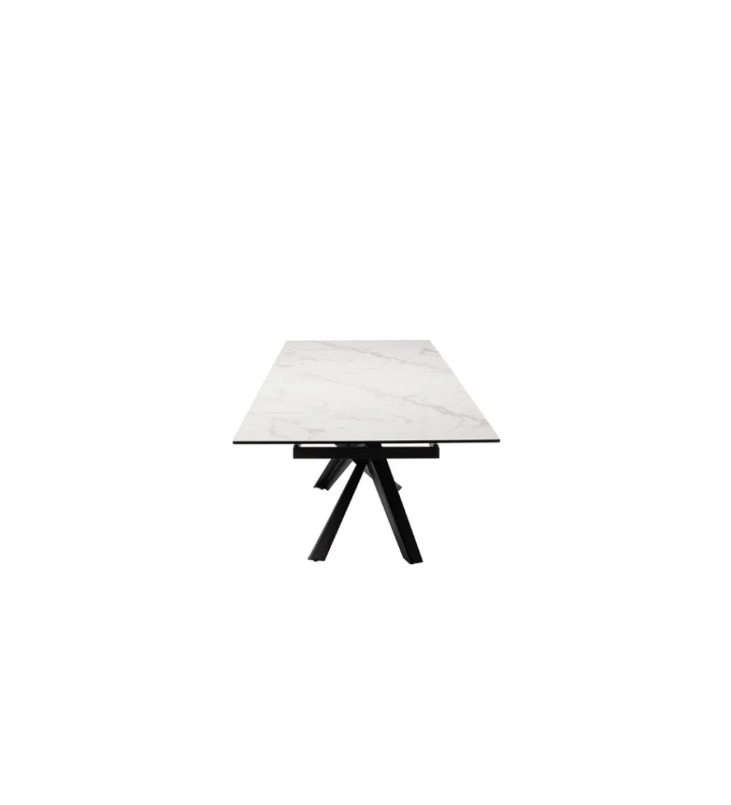 Stół rozkładany TESERO 200 cm - 250 cm - 300 cm ceramika w optyce kremowego marmuru*MCA Outlet