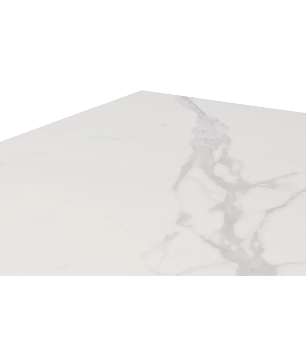 Stół rozkładany TESERO 200 cm - 250 cm - 300 cm ceramika w optyce kremowego marmuru*MCA Outlet