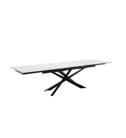 Stół rozkładany TESERO 200 cm - 250 cm - 300 cm ceramika w optyce kremowego marmuru*MCA Outlet