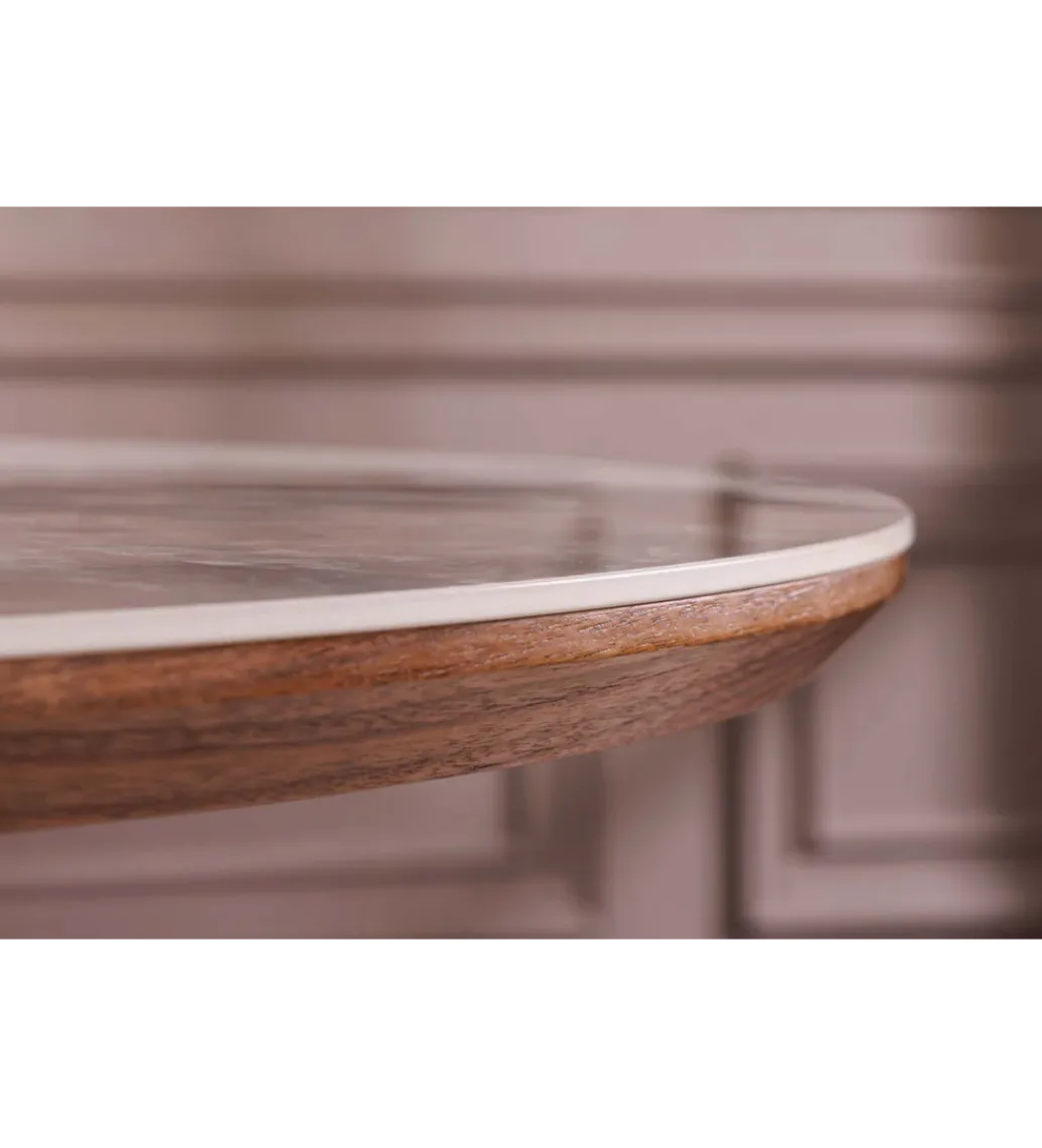Stół rozkładany UNIQUE od 160 do 200 cm naturalny ceramiczny blat*Invicta Interior - przedsprzedaż