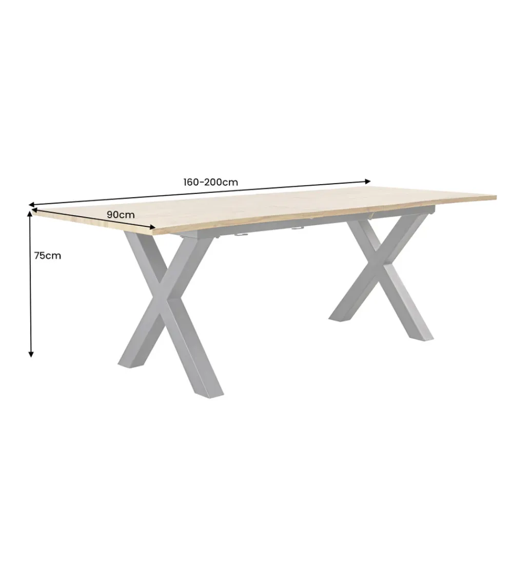 Stół rozkładany WILD 160 cm do 200 cm naturalny*Invicta Interior - przedsprzedaż Sale