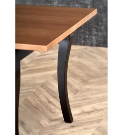 Stół rozkładany WINDSOR 160 cm - 240 cm w kolorze dąb ciemny*Halmar Discount
