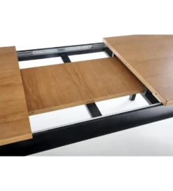 Stół rozkładany WINDSOR 160 cm - 240 cm w kolorze dąb ciemny*Halmar Discount