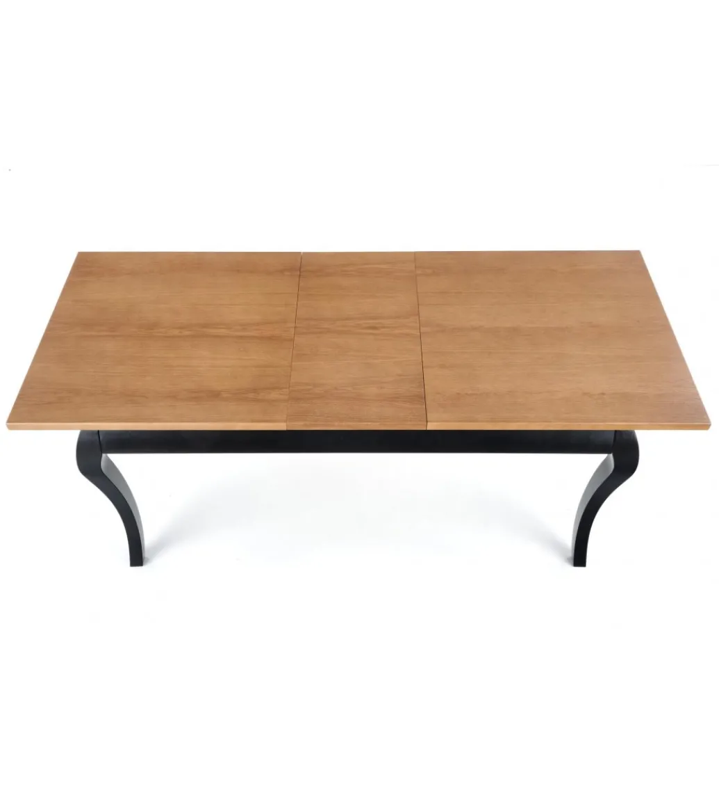 Stół rozkładany WINDSOR 160 cm - 240 cm w kolorze dąb ciemny*Halmar Discount