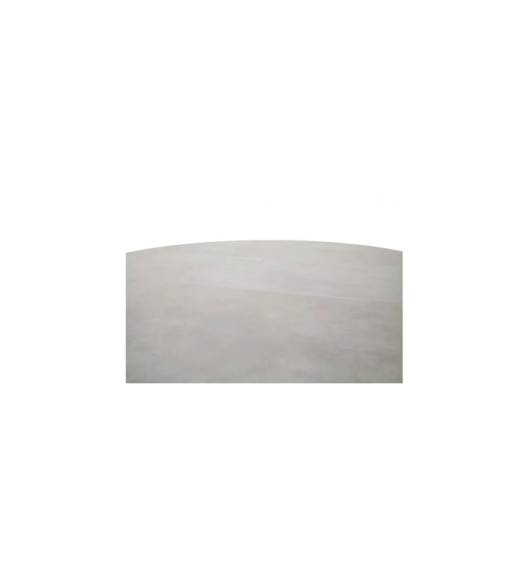 Stół rozkładany WINNIPEG 120 cm - 160 cm antracytowo srebrny*MCA Outlet