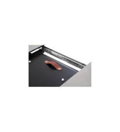 Stół rozkładany WINNIPEG 120 cm - 160 cm antracytowo srebrny*MCA Outlet