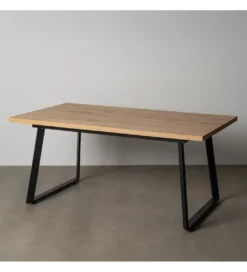 Stół rozkładany WOPUNET od 170 do 230 cm naturalny czarny*Zona-Design Online