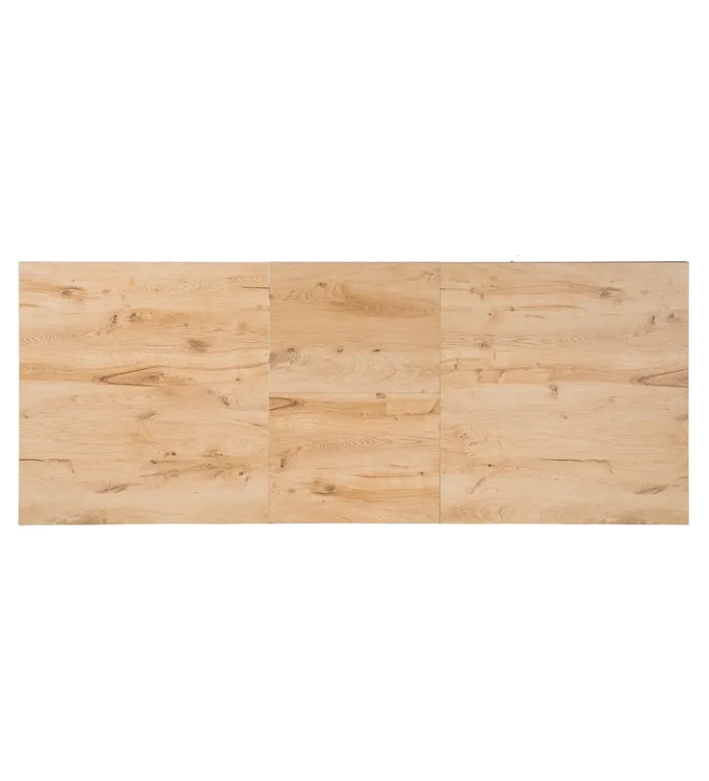 Stół rozkładany WOPUNET od 170 do 230 cm naturalny czarny*Zona-Design Online