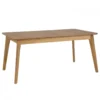 Stół rozkładany ZANDI 160 cm - 197 cm drewno dąb*POLSKI DESIGN Clearance