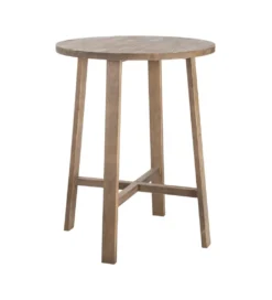 Stół RUBBERY 102 cm drewno kauczuk naturalne*Zona-Design Discount