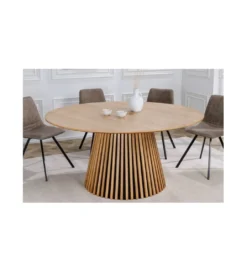 Stół SANZA 120 cm w optyce dębu*Invicta Interior Sale