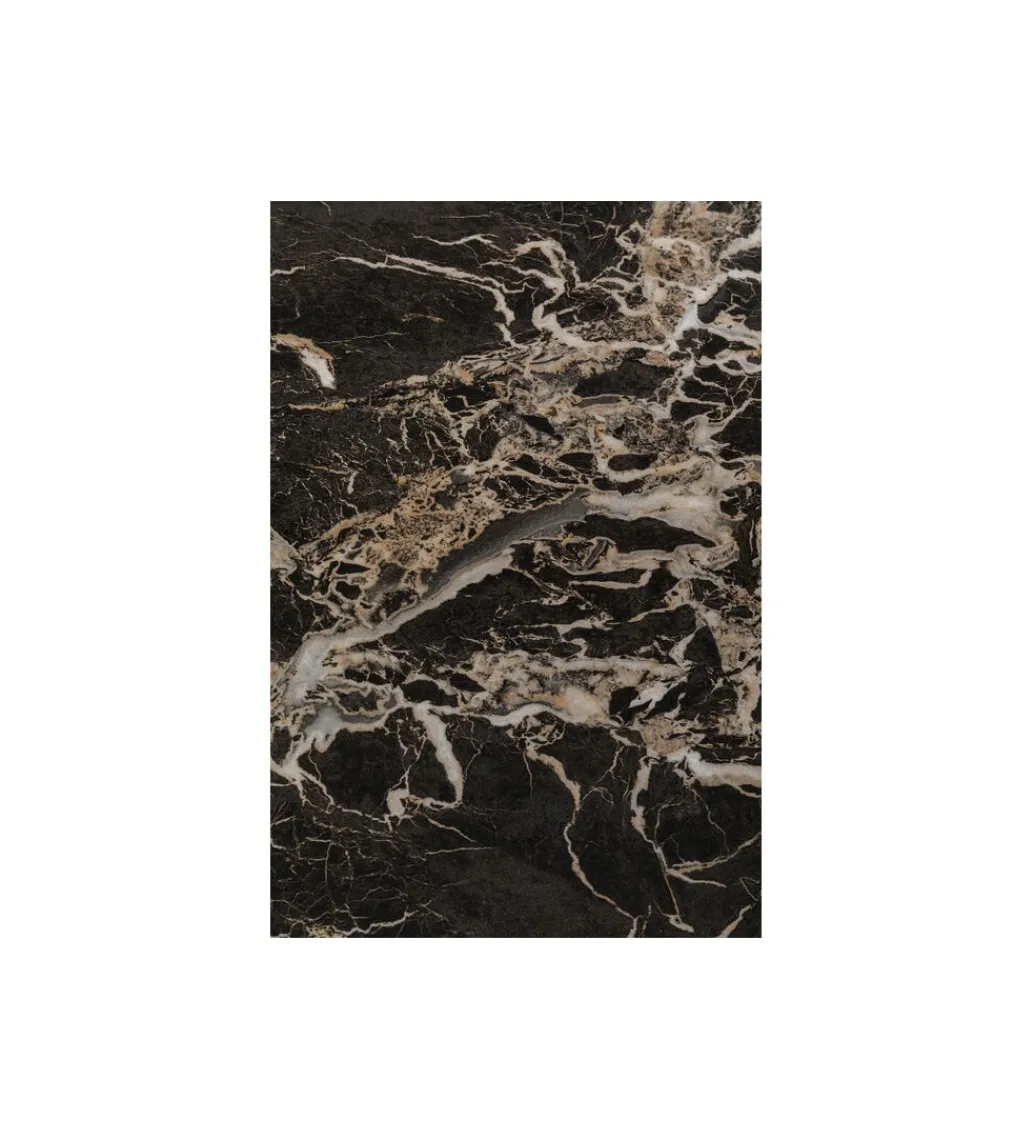 Stół SCHICKERIA 80 cm efekt czarnego marmuru*KARE New