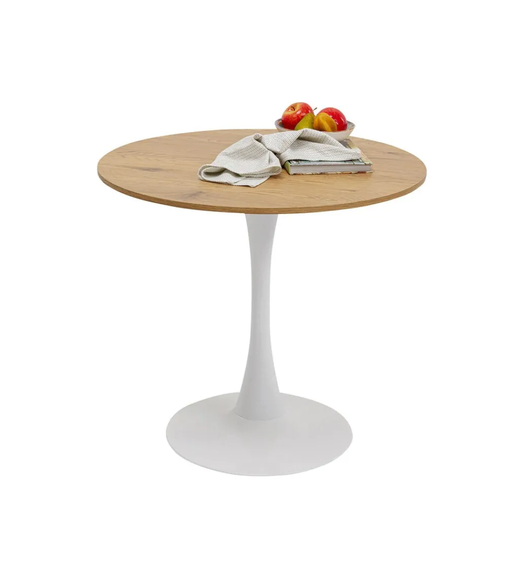 Stół Schickeria 80 cm w optyce dąb*KARE Outlet