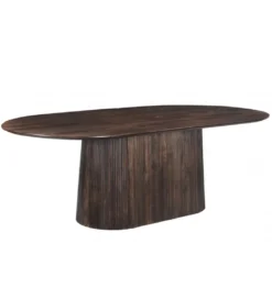 Stół SELVETOR 230 cm drewno mango w kolorze orzecha*LF-Design Sale