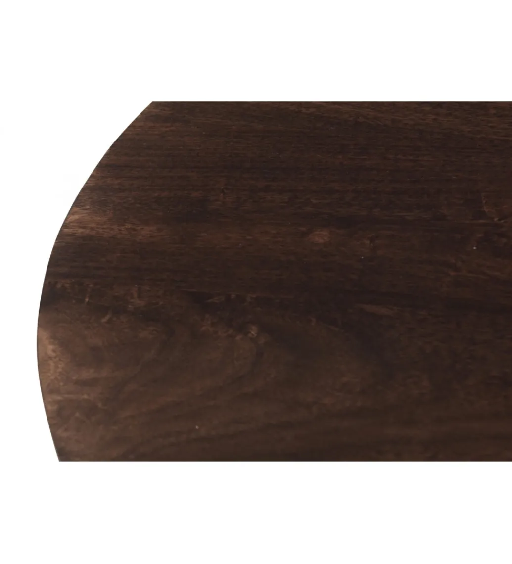 Stół SELVETOR 230 cm drewno mango w kolorze orzecha*LF-Design Sale