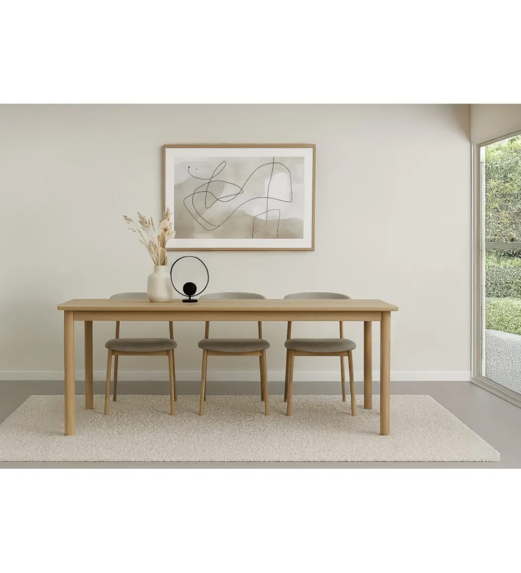 Stół TOBAGO 220 cm naturalny*LF-Design Discount