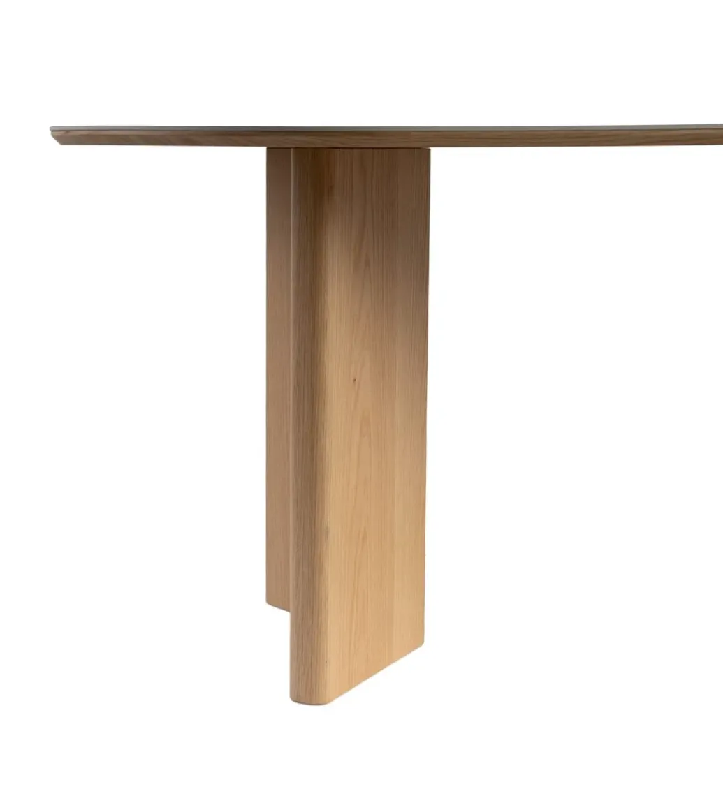 Stół TRANKY 180 x 90 cm brązowy blat ceramika*Zona-Design Clearance