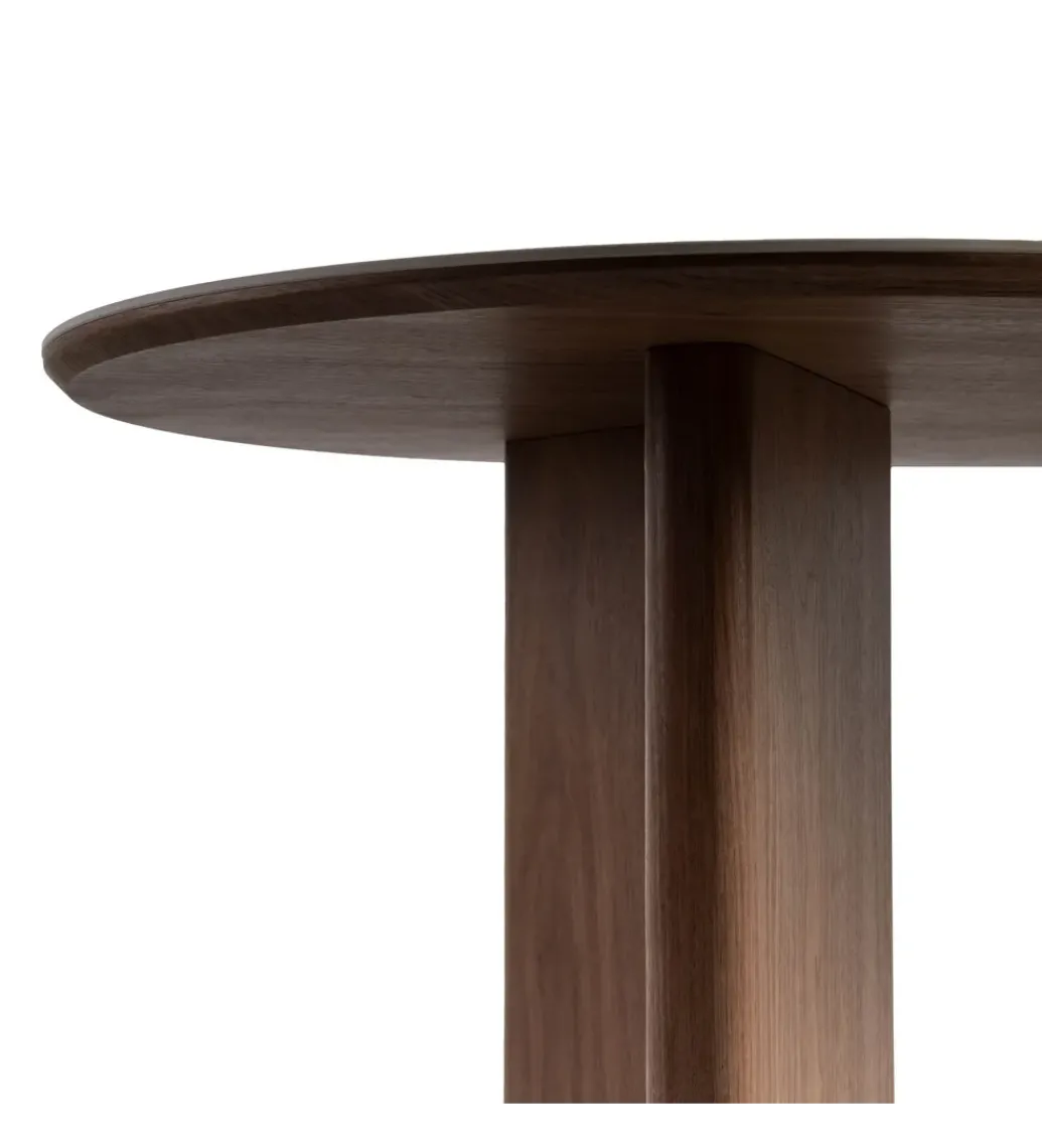 Stół TRANKY 180 x 90 cm ciemno brązowy blat ceramika*Zona-Design Sale
