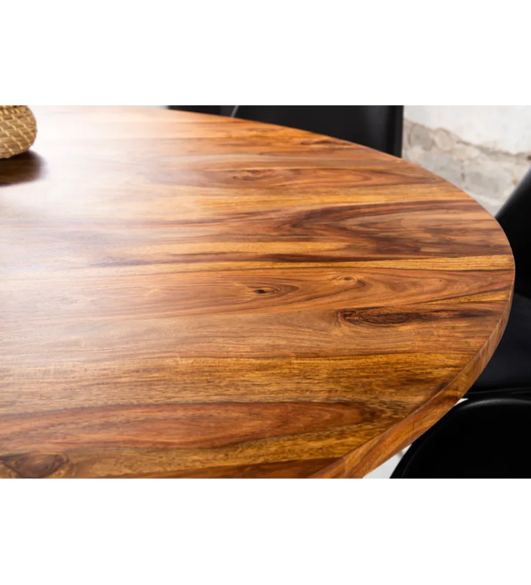 Stół TRES CHIC 140 cm drewno sheesham naturalny*Invicta Interior Discount