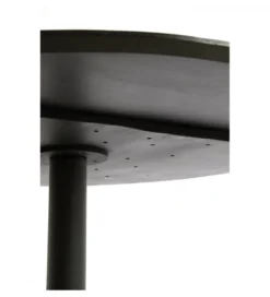 Stół TUNJA 120 cm czarny*L&L Best