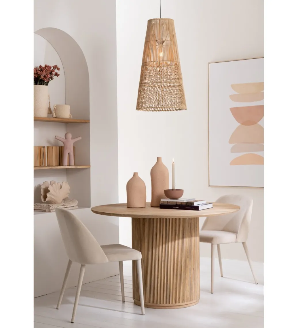 Stół VINCENT 120 cm drewno mango*J-Line Online