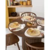 Stół VINCENT 120 cm drewno mango brązowy*J-Line New