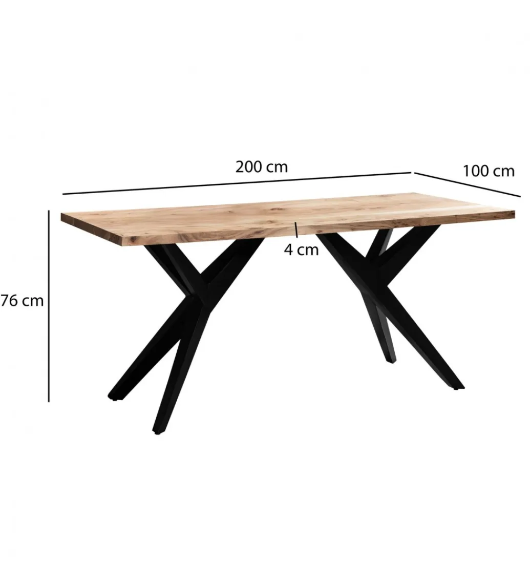 Stół WOHNLING 200 cm drewno akacja*WOHNLING, GERMANY Online