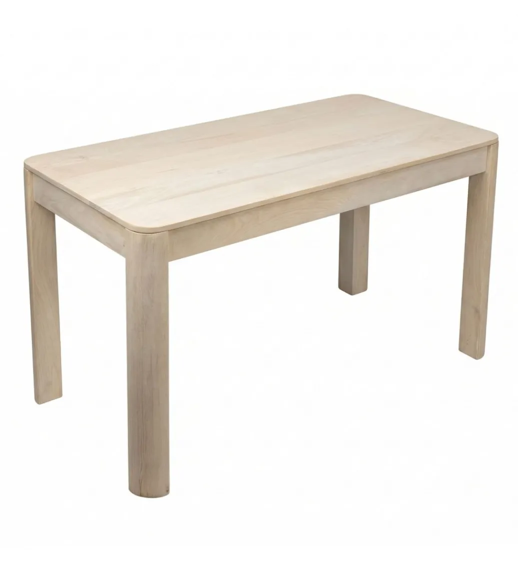 Stół WOHNLING 120 cm drewno mango białe wykończenie*WOHNLING, GERMANY Best