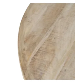 Stół WORNMIN 120 cm drewno mango przecierana biel*Zona-Design Discount