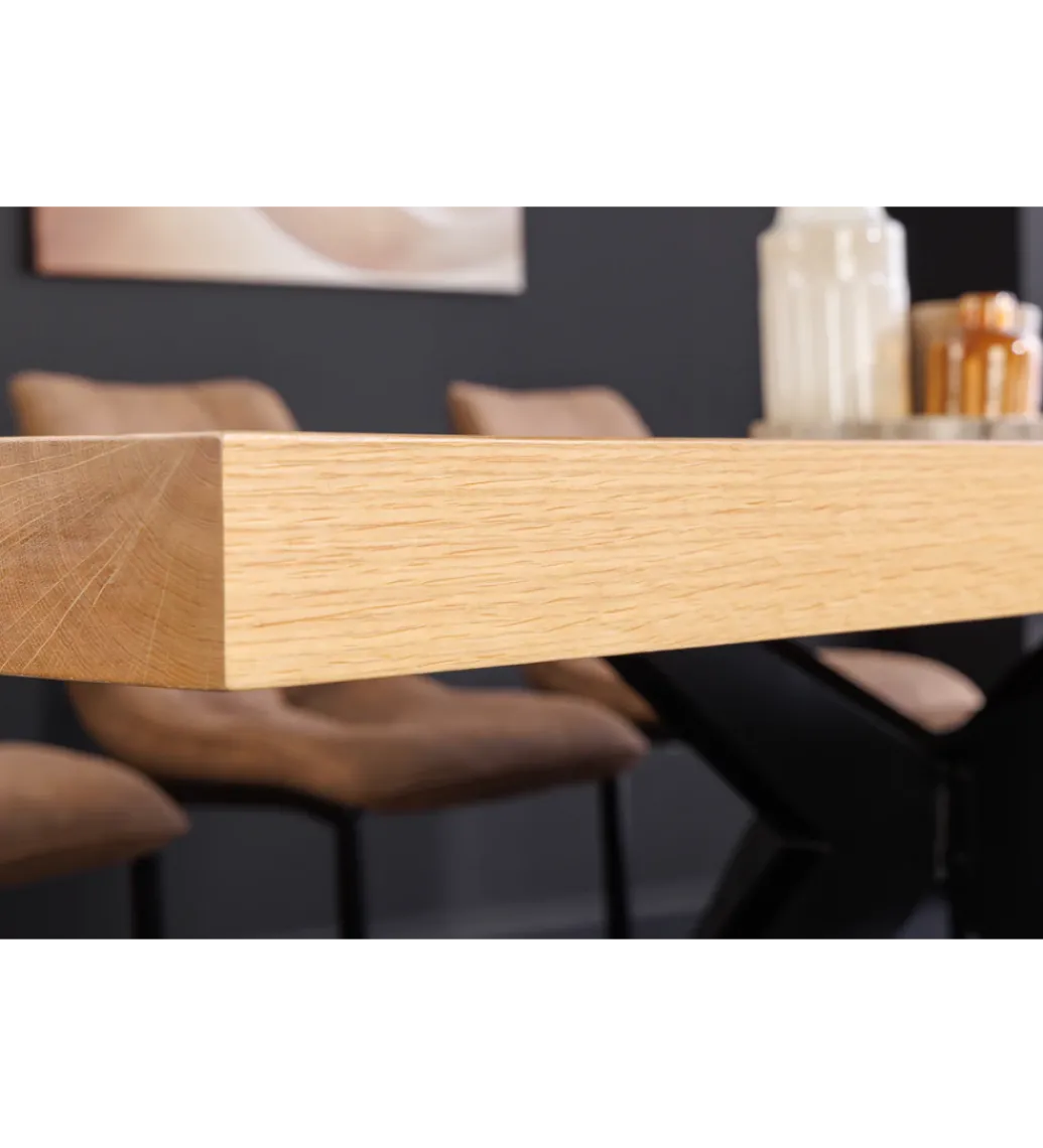 Stół ZEZUS 240 cm kolor naturalnego dębu*Invicta Interior New